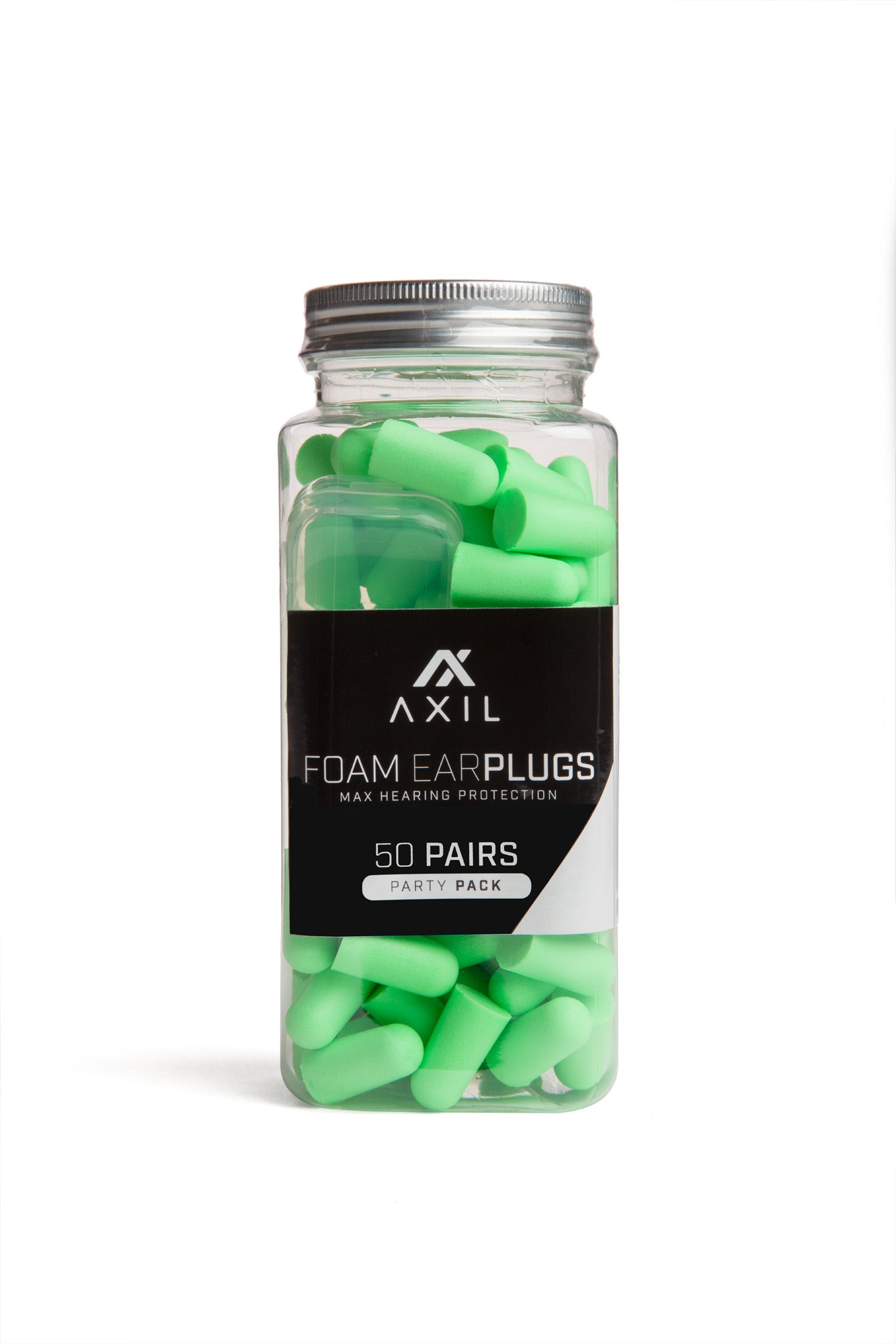 Foam Ear Plugs - 50 Pair Party Pack