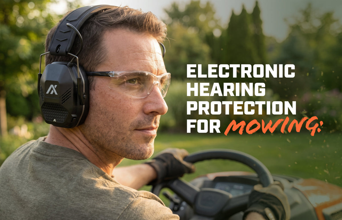 Electronic Hearing Protection for Mowing: Do You Need It?